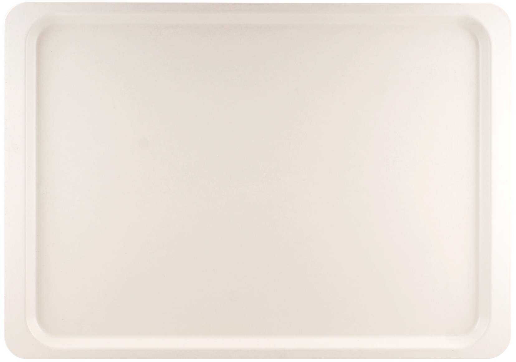 Euronorm 1/1, Polyester, Pearl White, L: 53 cm, B: 37 cm, H: 1,6 cm