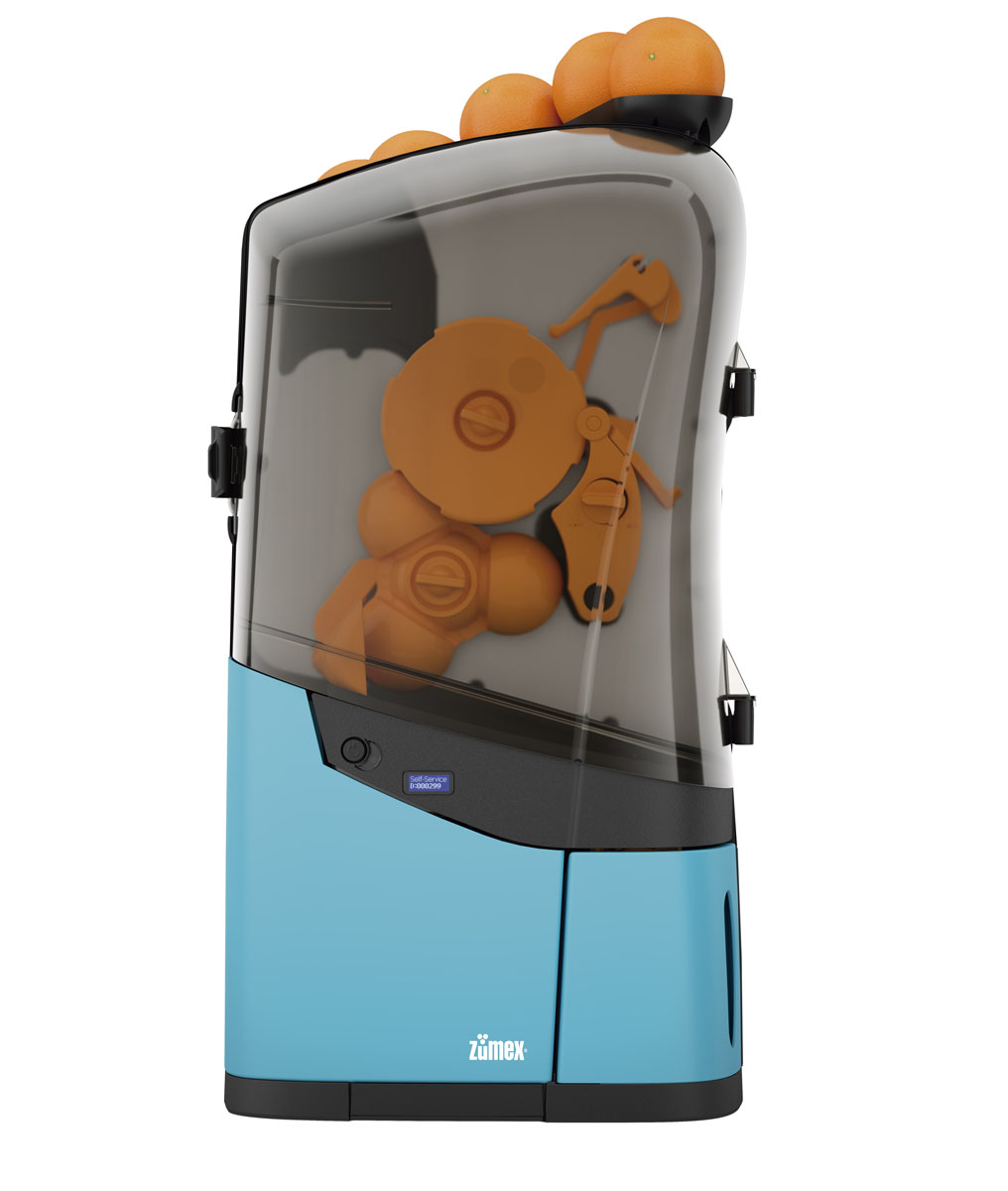 ZUMEX - MINEX, Saftpresse für Früchte 6,5 - 7,8 cm, 38,3 x 36,8 x 71,2 cm, Farbe: Black