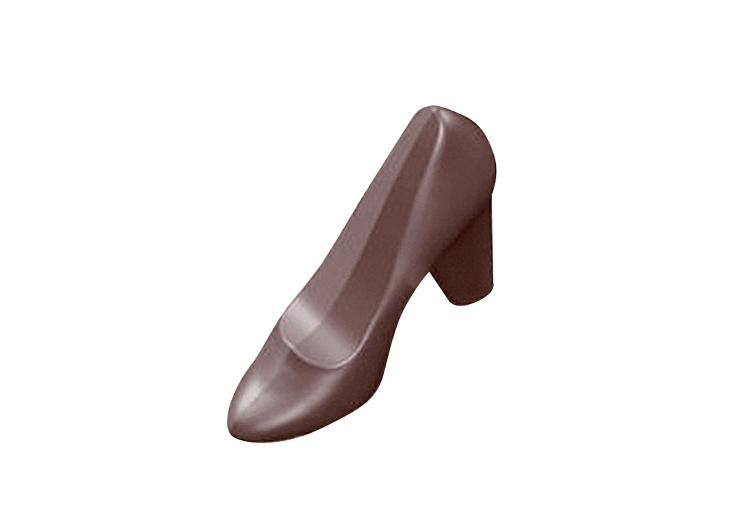 Schokoladen- Form Schuh, Doppelform, 275 x 135 mm, 3 x 8 Stück 61 x 45 x 10 mm