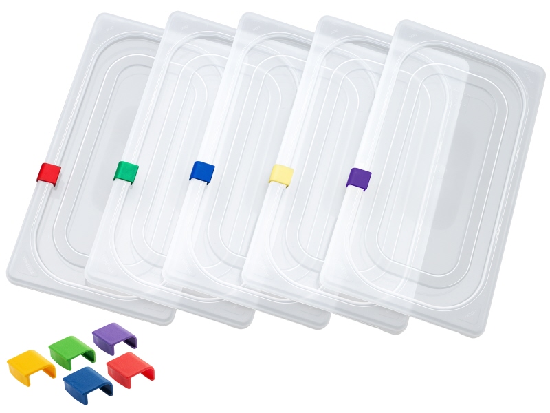 GN-Markierclip für GN-Deckel der Serie 5511, Fb. blau