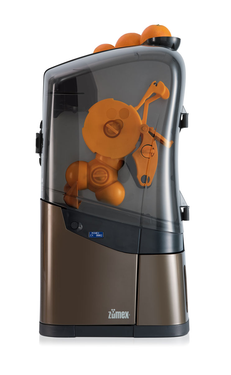 ZUMEX - MINEX, Saftpresse für Früchte 6,5 - 7,8 cm, 38,3 x 36,8 x 71,2 cm, Farbe: Black