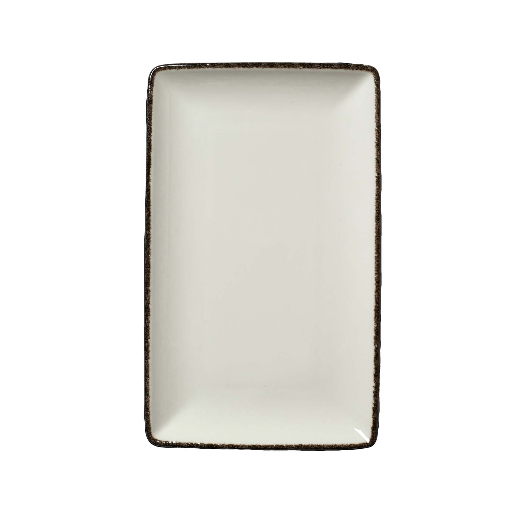 Steelite, Dapple : Charcoal 1756 - Platte rechteckig Nr. 1, 27 x 16,75 cm