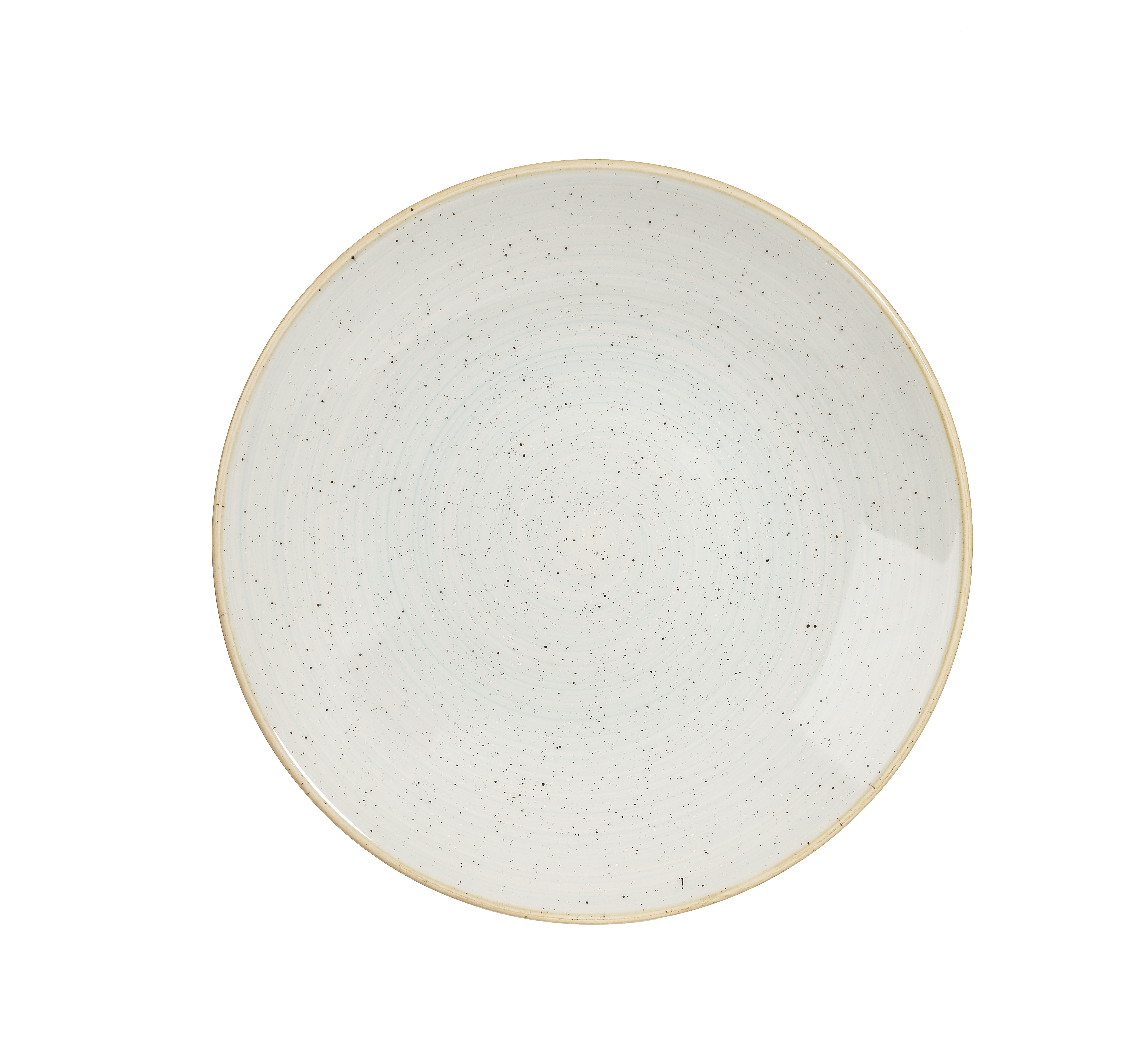 Churchill, Stonecast : Duck Egg Blue - Teller halbtief rund Coup, 25,5 cm