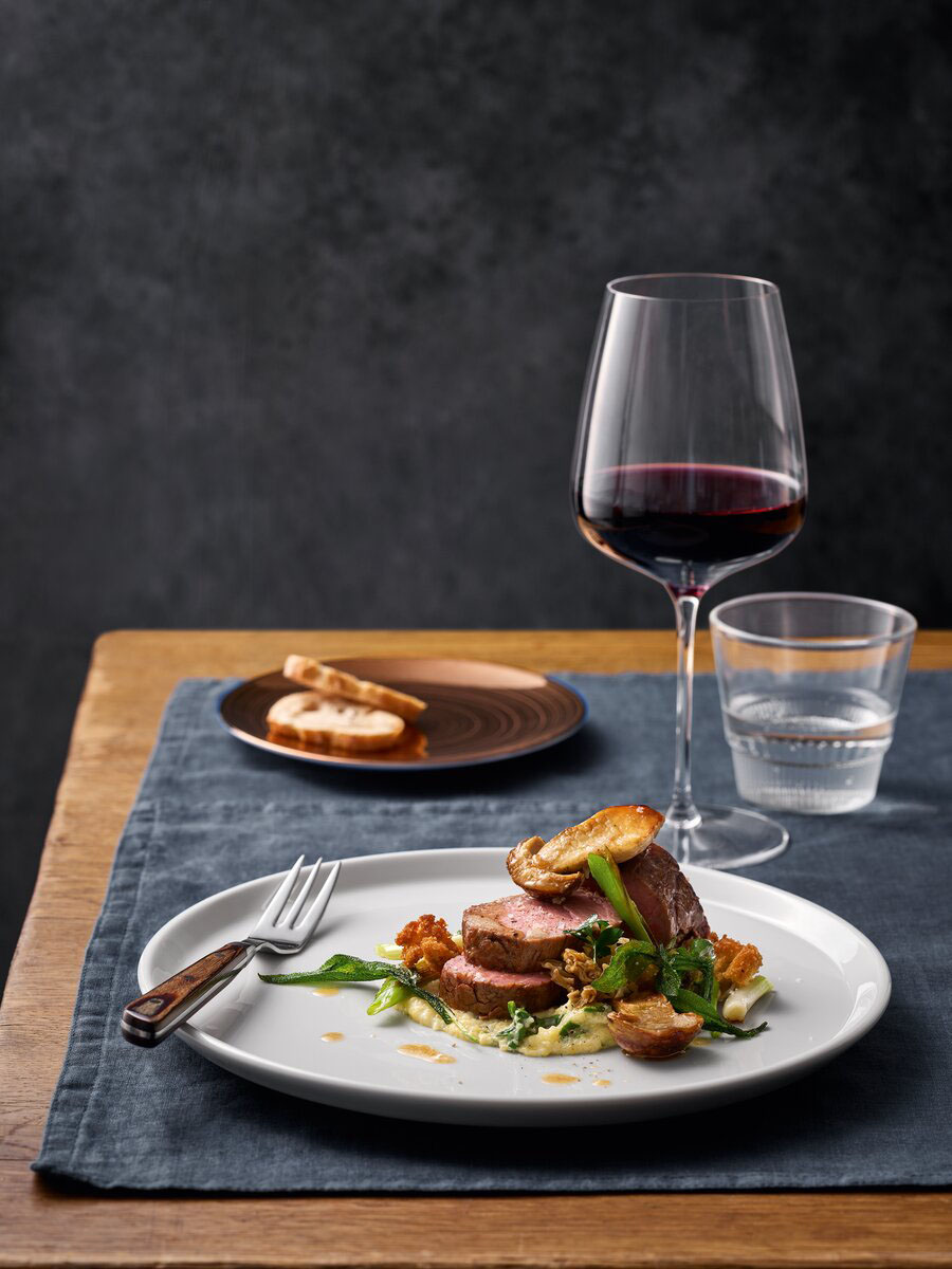 Schönwald, Scandic : Teller flach rund coup, uni, weiss, 20 cm