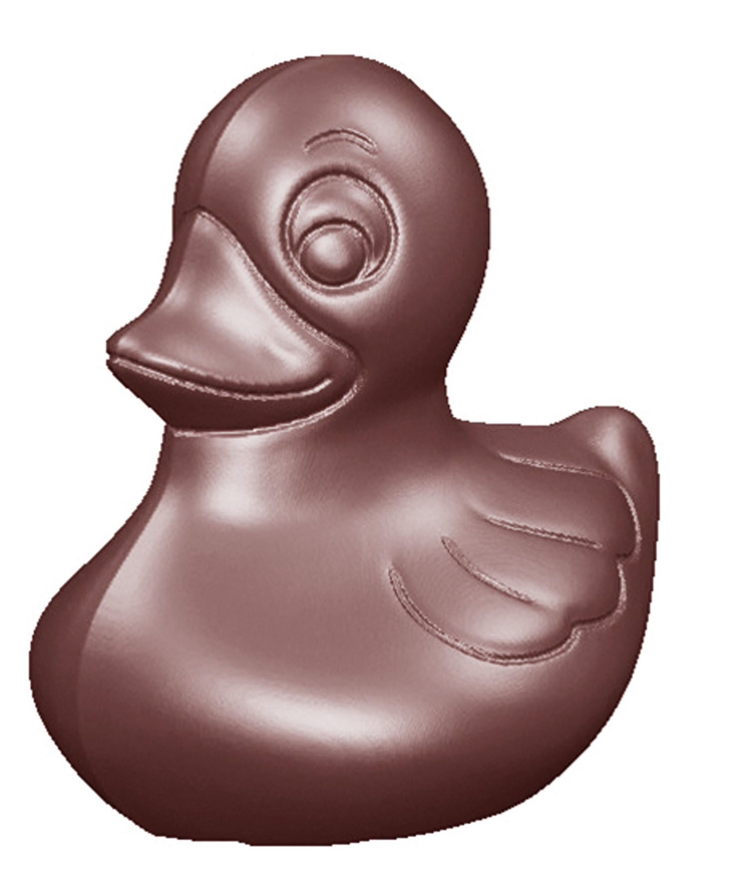 Schokoladen- Form Ente, Doppelform, 275 x 135 mm, 34 x 35 x 14 mm