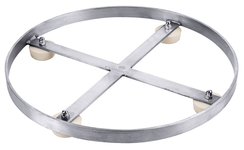 Haltegestell zu Salatschleuder 1343/027, D: 31,5 cm, H: 4 cm, Edelstahl