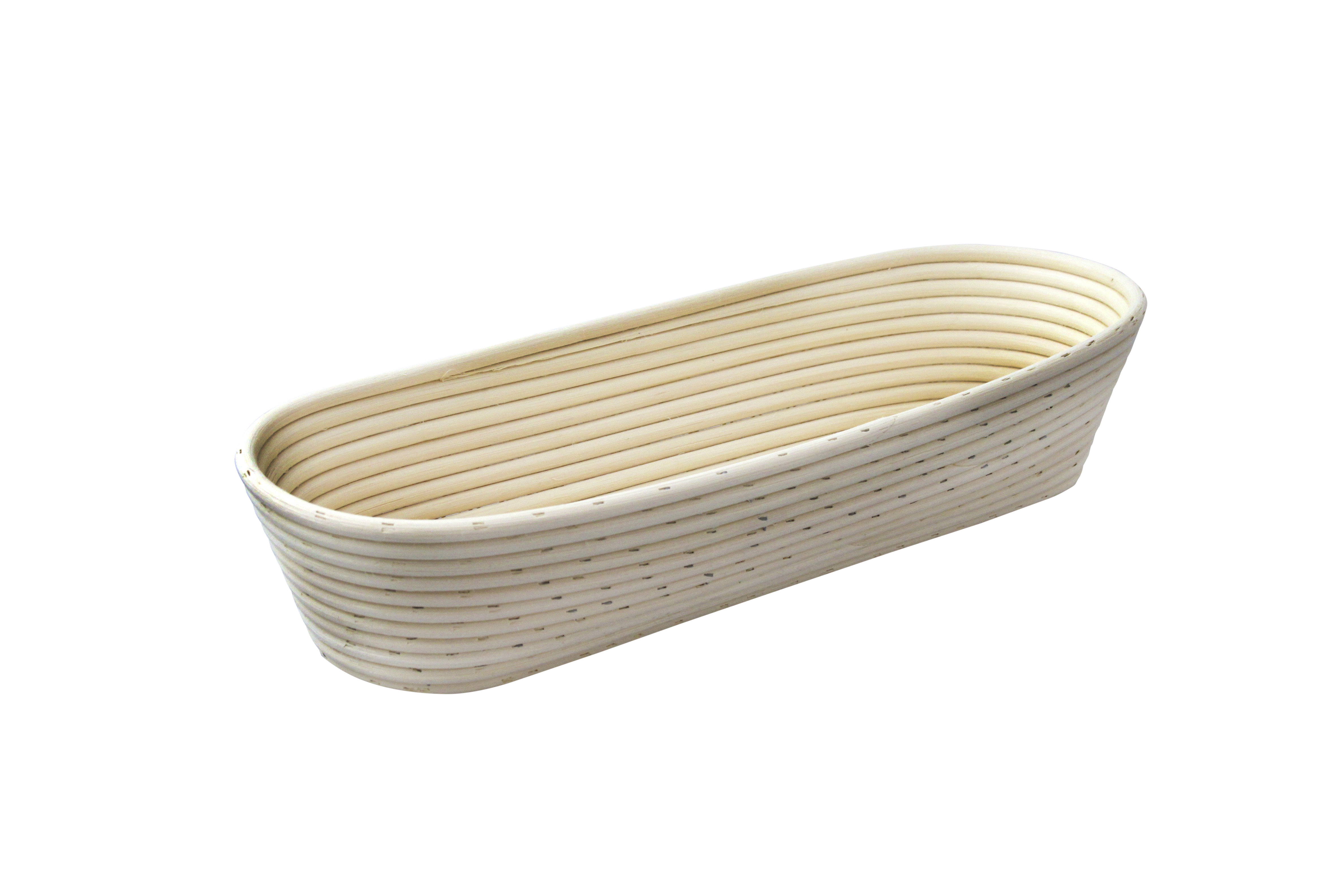 Brotform, Gärkorb lang, runder Kopf 430 x 130 mm, 1500 g