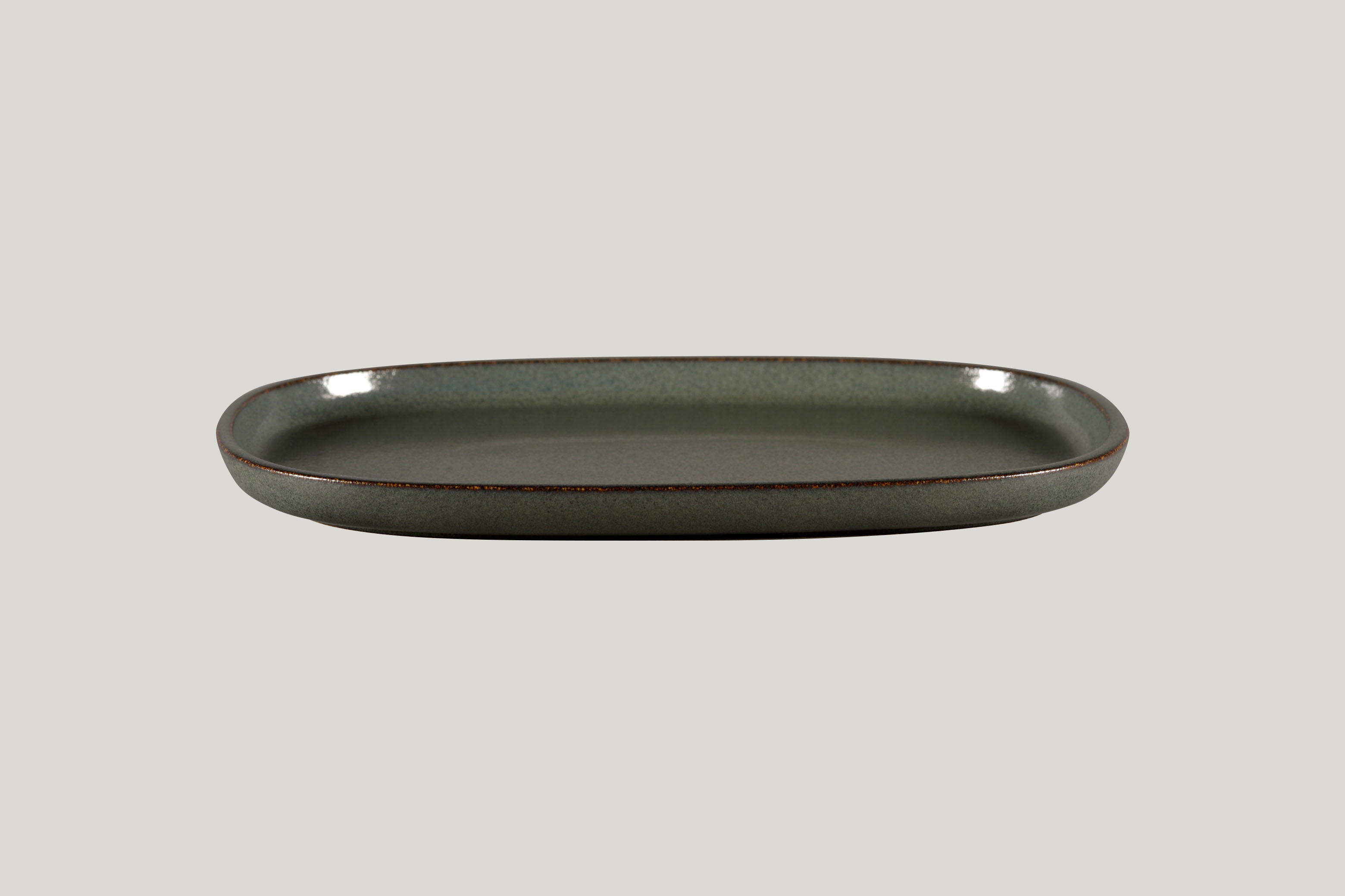 RAK, Ease : Caldera - Platte oval flach 33,2 x 23 x 2,5 cm