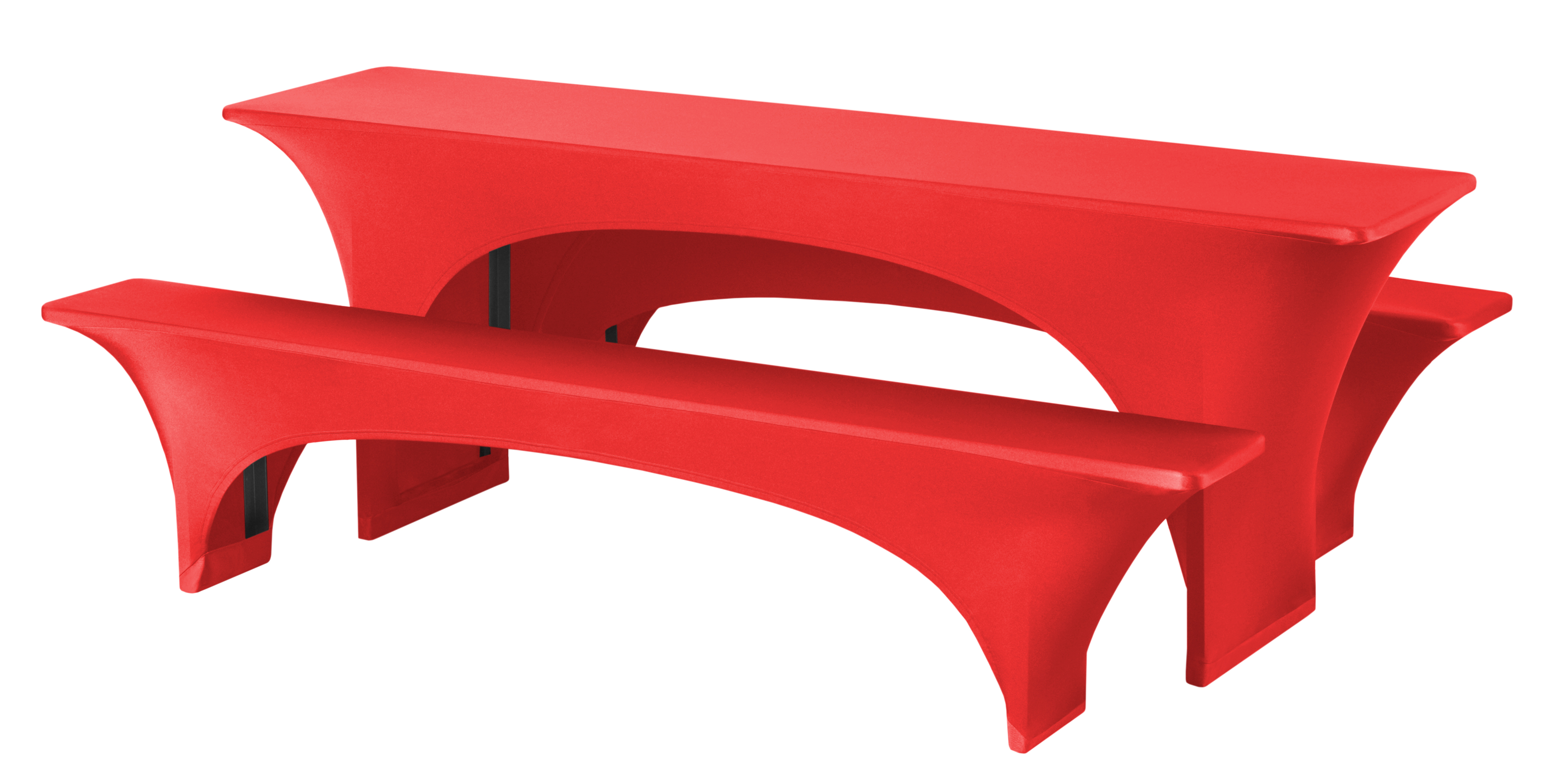 Biertischgarnitur Fortune, 3-teilig, Easy Jersey 210 g/ m²