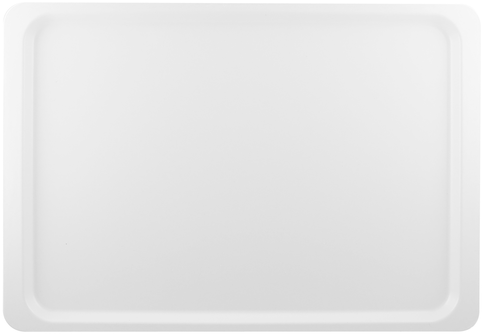 Euronorm 1/1, Polyester, Smart White, L: 53 cm, B: 37 cm, H: 1,6 cm