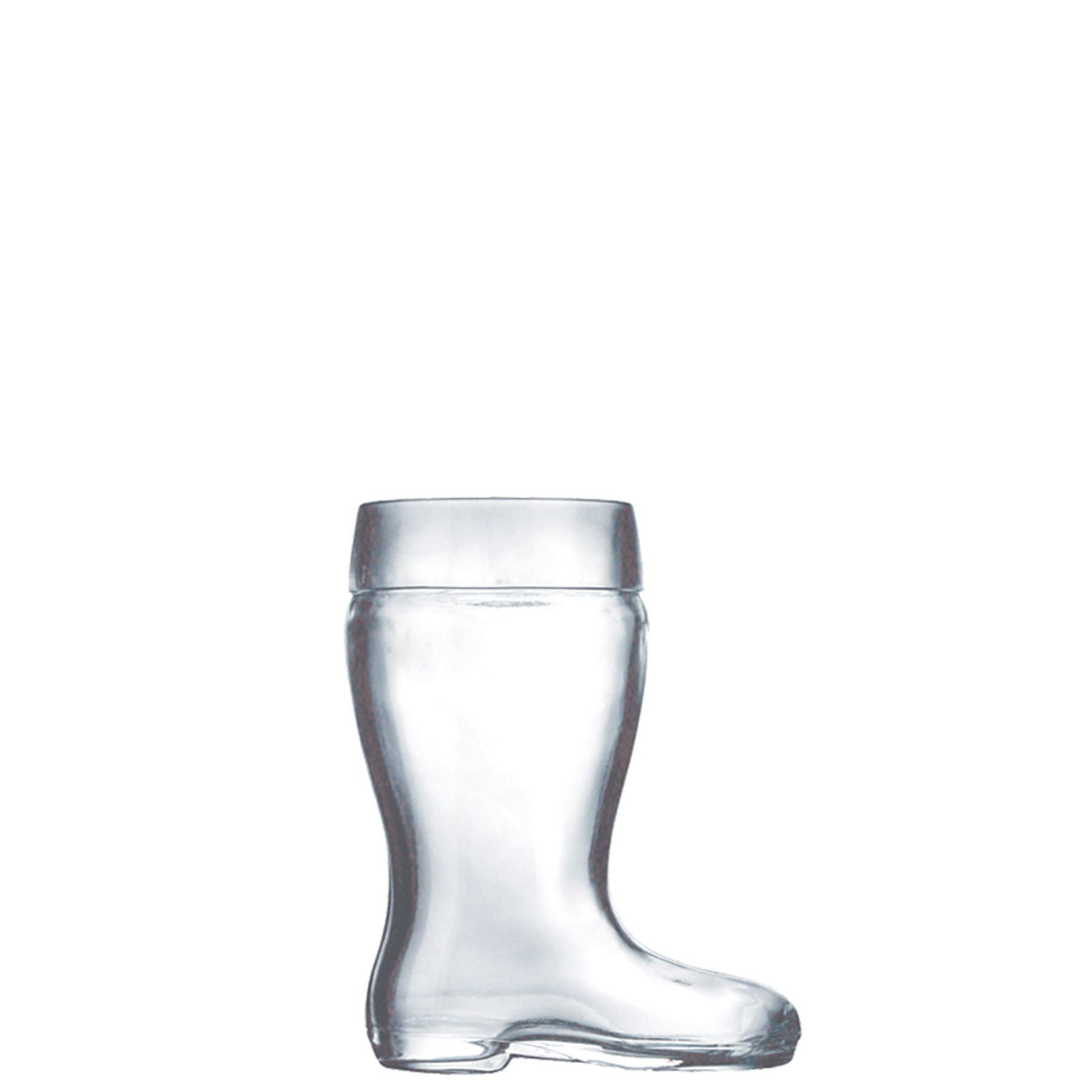 Mini- Likörstiefel 4 cl, Inhalt: 40 ml, D: 59 mm, H: 79 mm