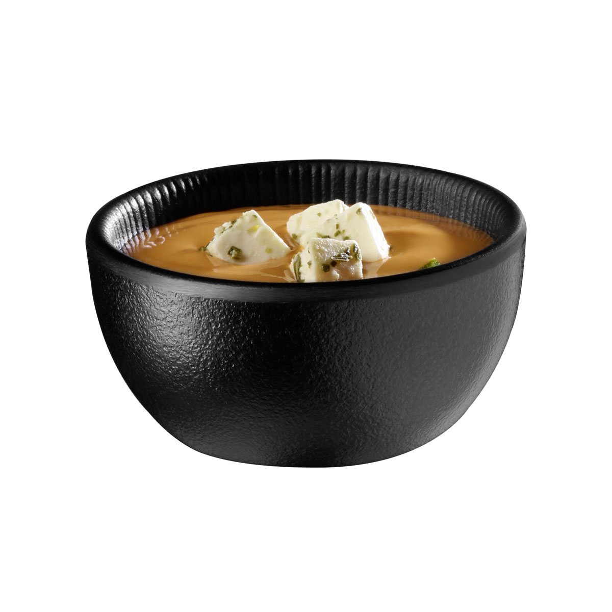 Schale NERO, Melamin, D: 7 cm, H: 3,5 cm, I: 70 ml, Fb. schwarz