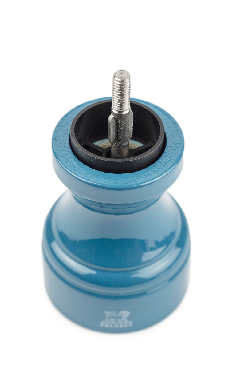 Peugeot : Bistrorama - Pfeffermühle, manuelle Holz-Mühle, Größe: 10 cm, Farbe: pazifikblau