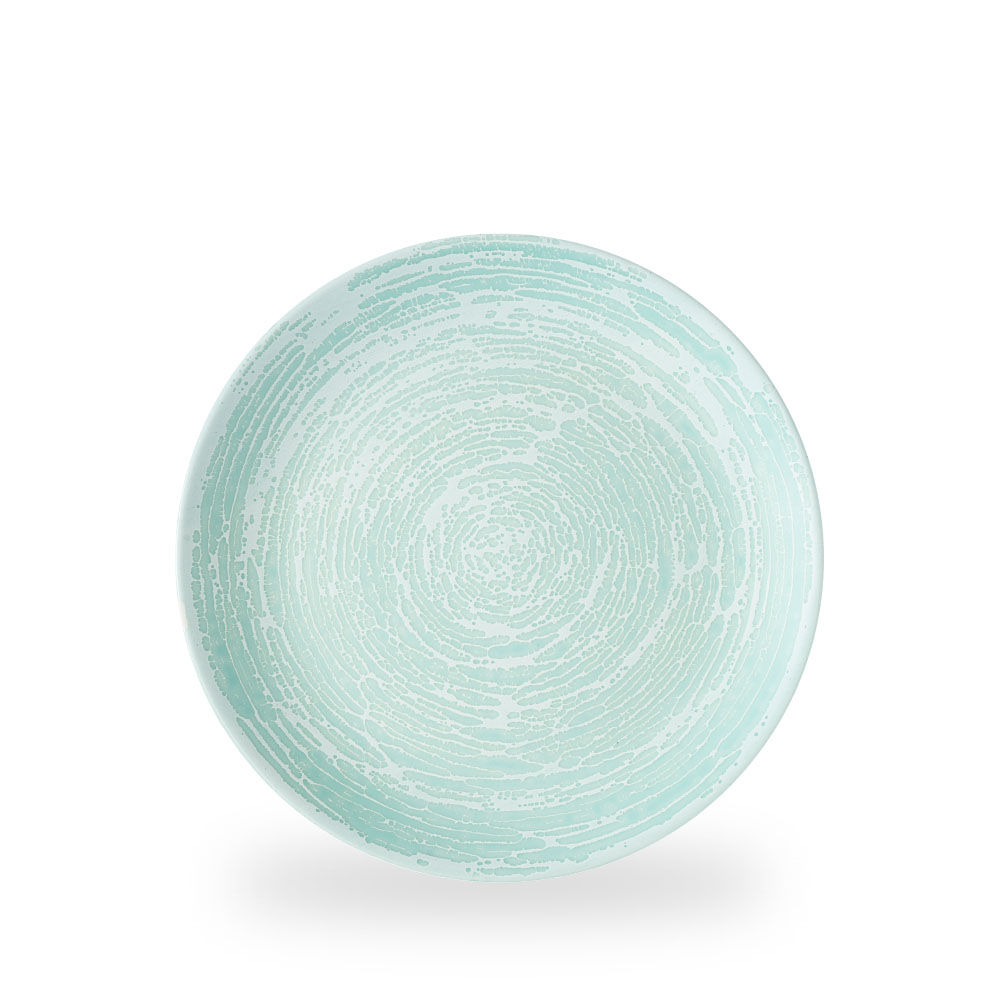 Churchill, Elements : Aqua - Teller flach Coup, 26 cm