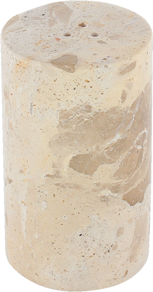 Playground, Stein - ADDITIONS : Salzstreuer, Marmor, beige, 4,5 cm