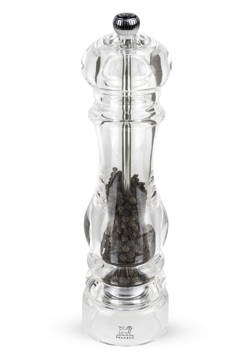 Peugeot : Nancy - Pfeffermühle, manuelle Acryl-Mühle, Größe: 22 cm, Farbe: acryl