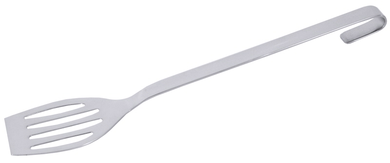 Mehrzweckwender, Edelstahl, 11 x 7,5 cm, Stiellänge: 38 cm