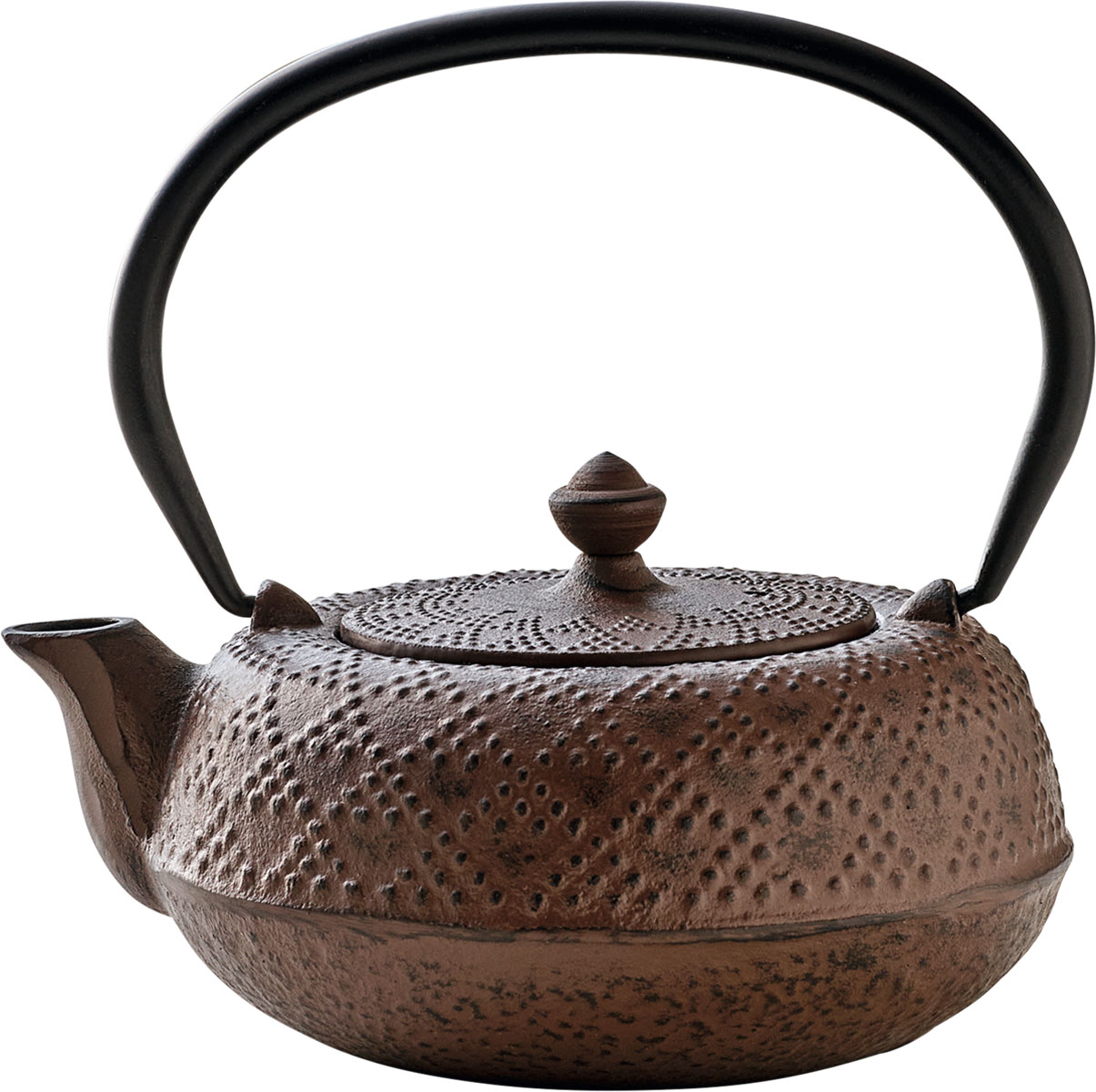 Playground, Gusseisen - FLOW & SERVE : Teekanne, braun/ 0,45 ltr.