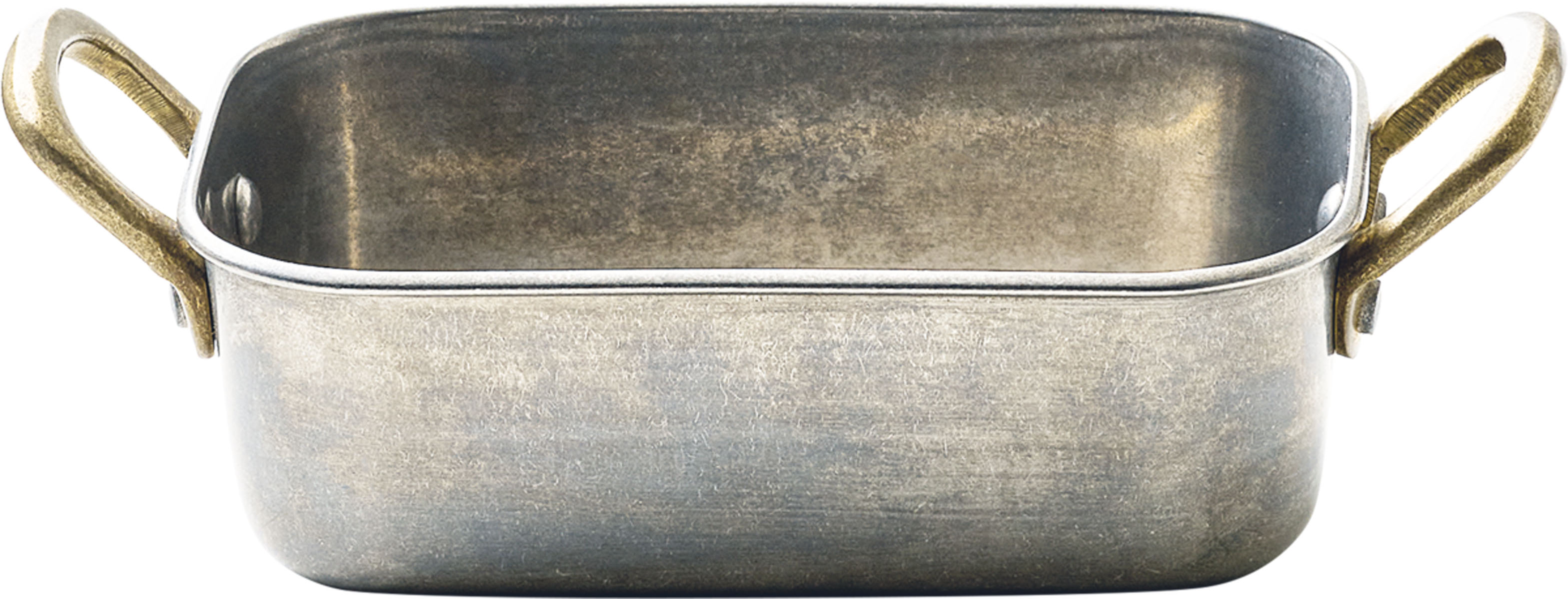 Playground, Edelstahl - SPOTLIGHTS : Pfännchen, rechteckig, silberfarben, 15 x 10 cm/ 0,47 ltr.