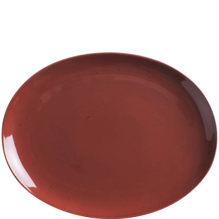 Kahla, Homestyle - Siena Red : Platte, oval 32 cm