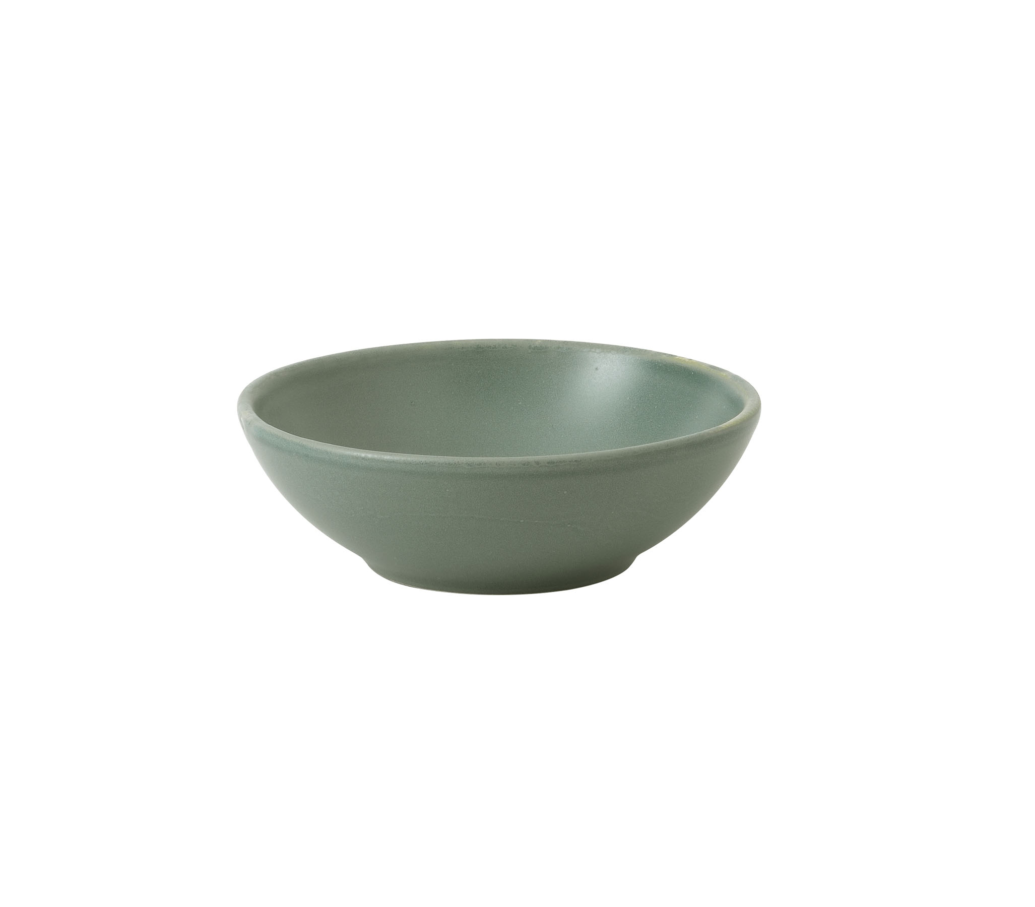 Churchill, Nourish : Andorra Green Contour - Shallow Bowl 11,6 x 4 cm/ 0,2 ltr.