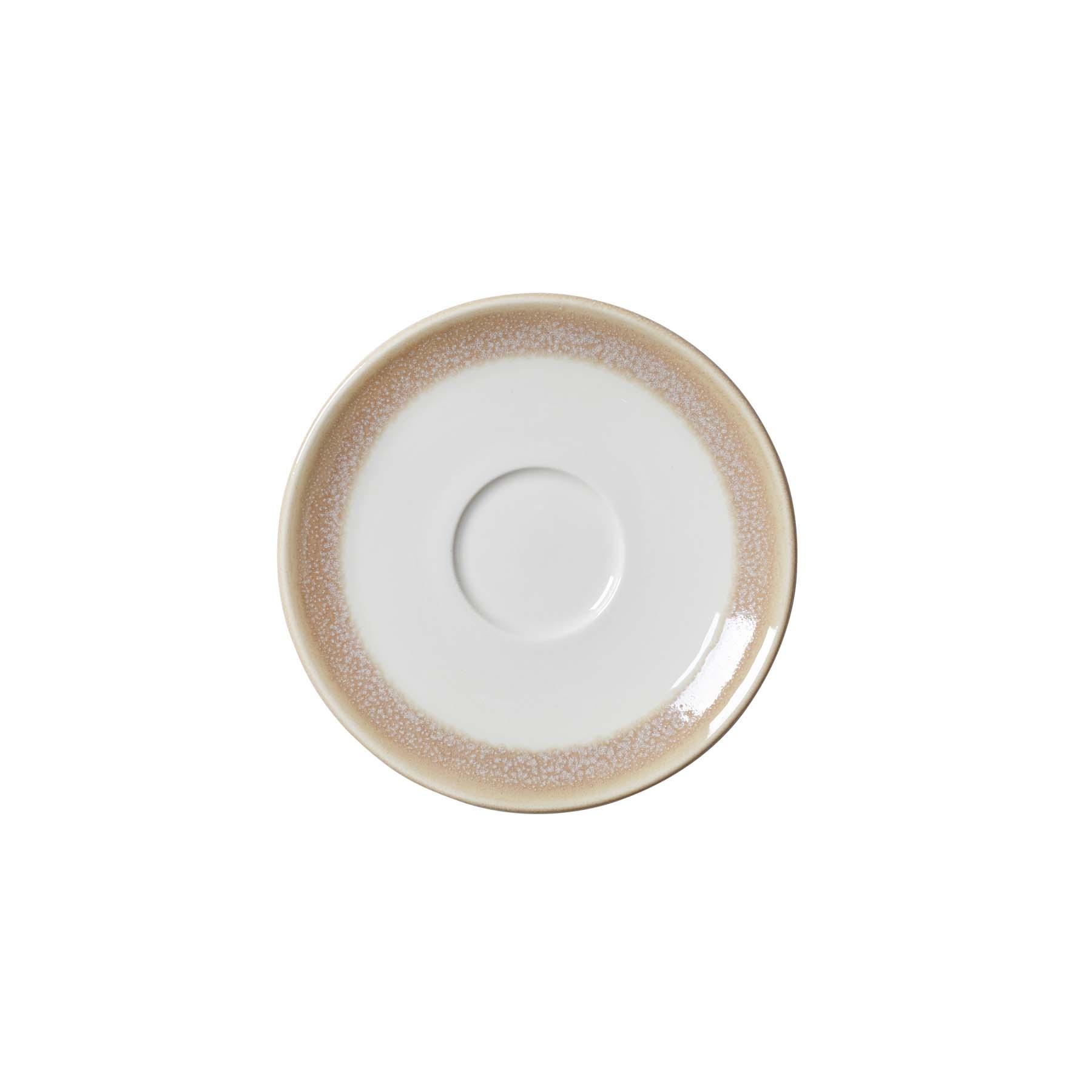 Steelite, Revolution Edge : Sandstone 1791 - Milchkaffee-, Cappuccino-, Kaffee-Untere, 15 cm