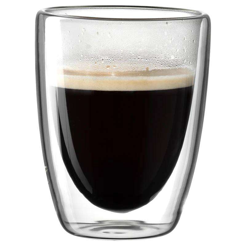 Leonardo, Duo : Kaffee-Becher doppelwandig, 2er-Set, Inhalt: 300 ml, D: 9 cm, H: 12 cm