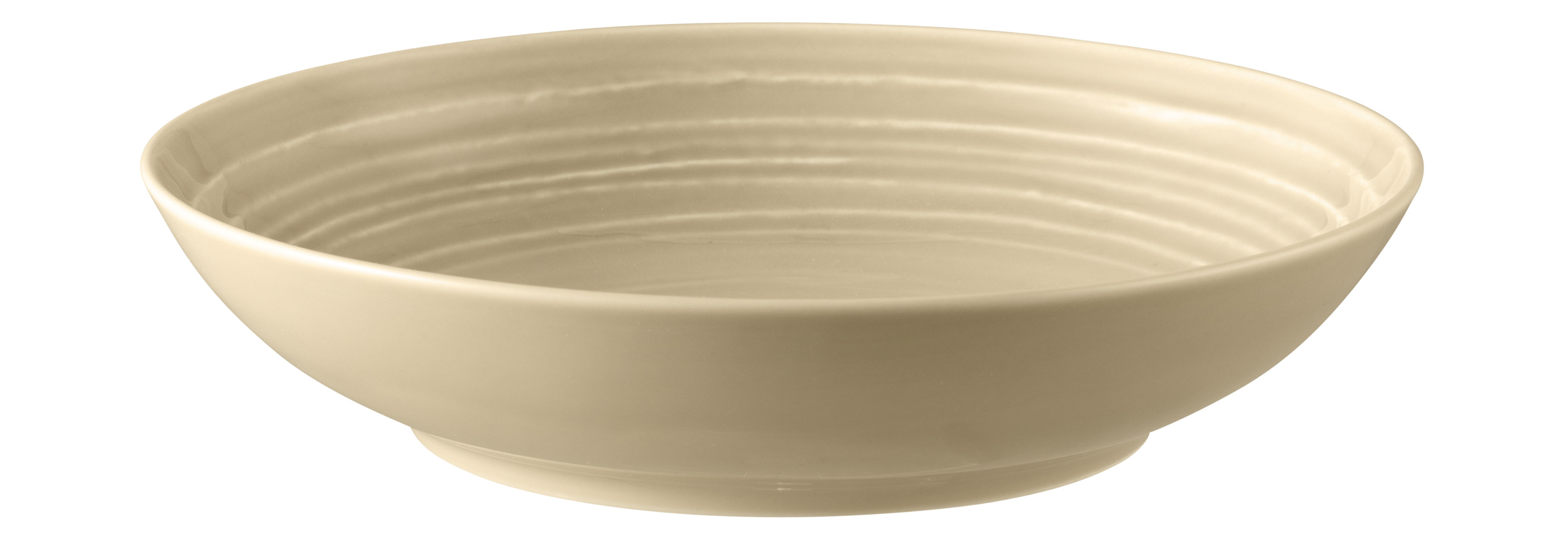 Seltmann Weiden, Terra : Sandbeige - Suppenteller rund, 21 cm