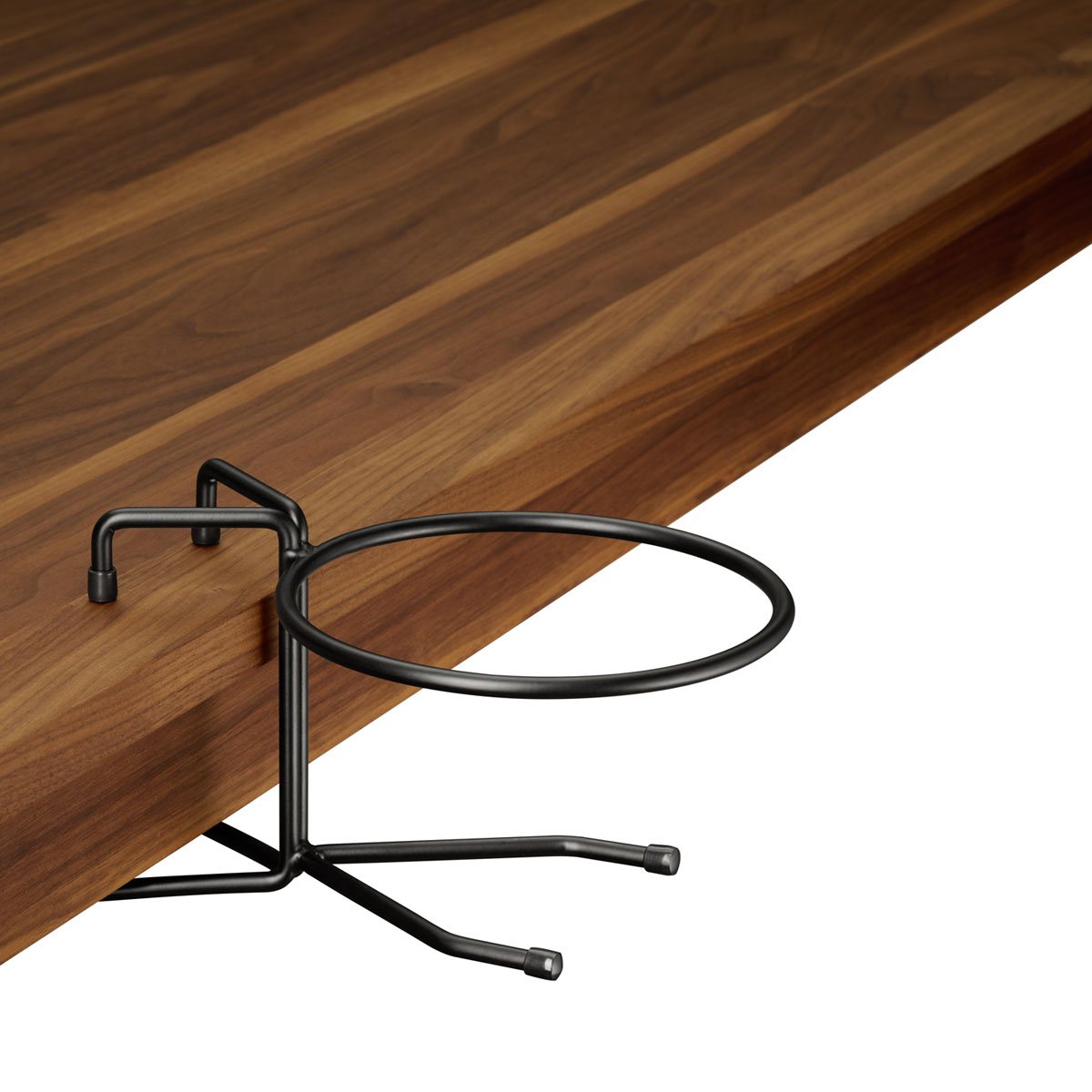 Tischhalterung fuer Sektkuehler, Metall, schwarz, Ring innen D: 18 cm, 49 cm x 20 cm, H: 17 cm