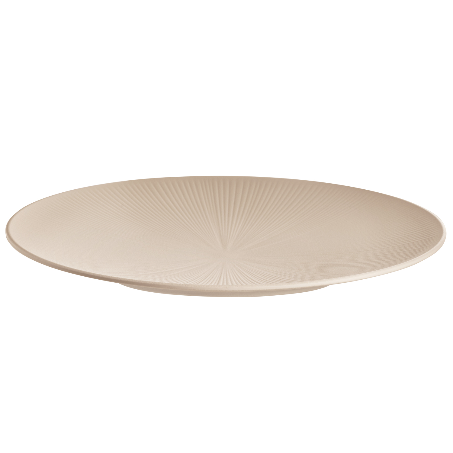 Teller NERO, Melamin, D: 42 cm, H: 3,5 cm