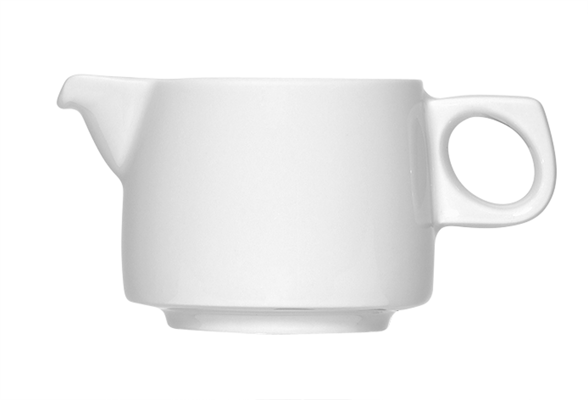 Bauscher, Dimension - Buttersauciere, weiss, uni, 0,10 ltr.