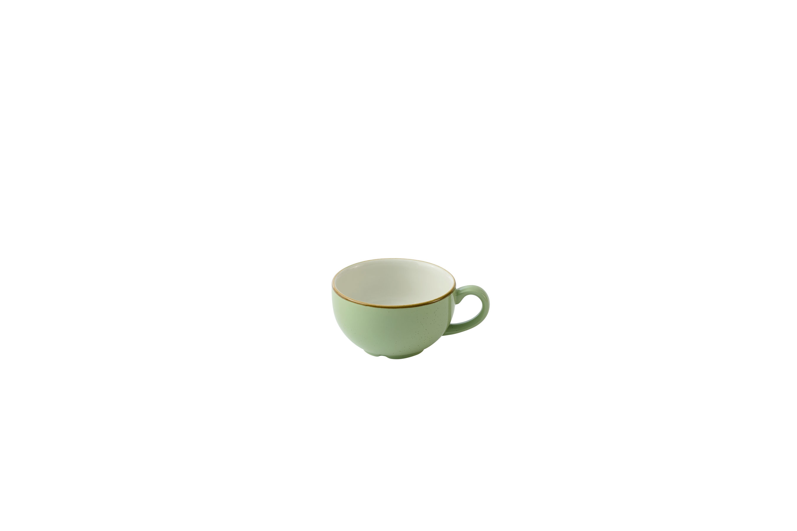 Churchill, Stonecast : Sage Green - Cappuccino-Obere, 9,5 x 5,5 cm/ 0,23 ltr.