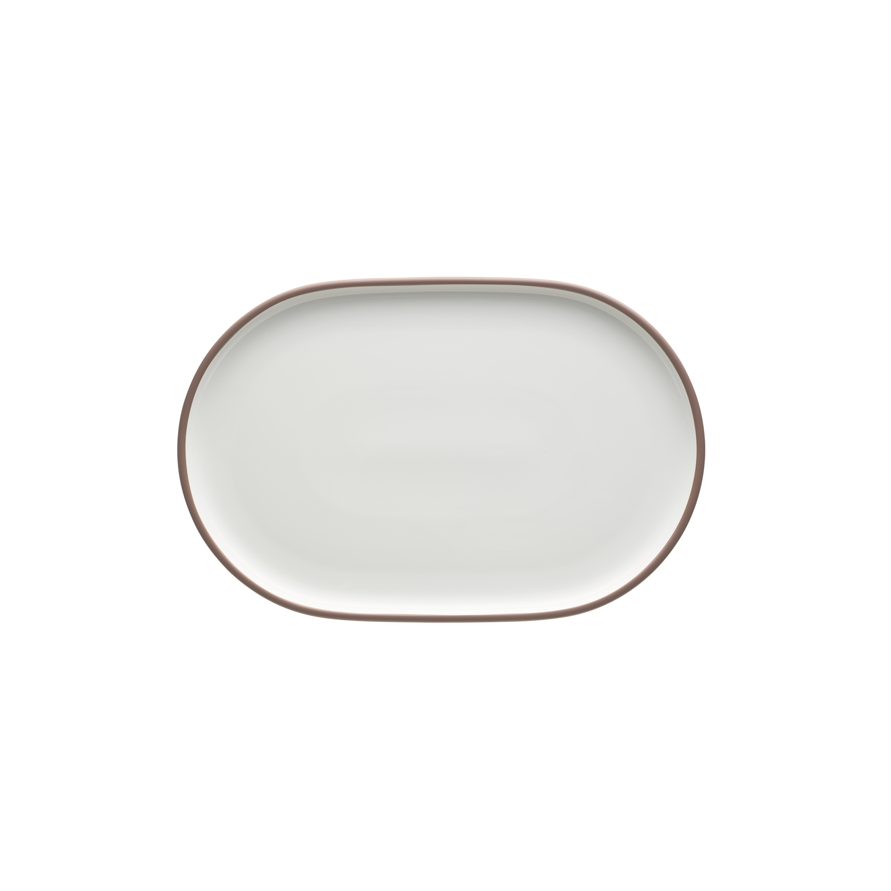 Schönwald, Shiro : Rim 63140 - Platte oval, coup, 23 x 16 cm