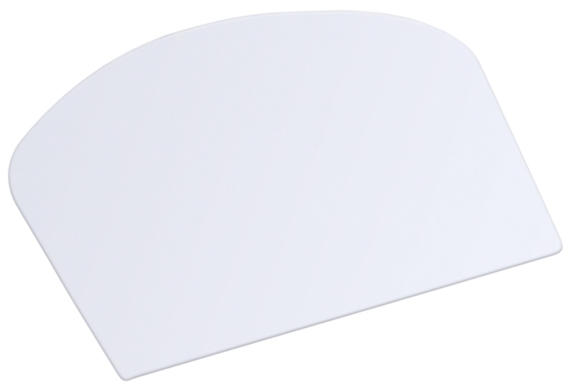 Teigschaber, flexibel, PP, 13 x 10 cm