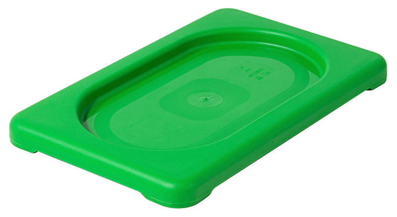 GN-Deckel Polypropylen 1/9 für Serie 5519, 17,6 x 10,8 cm, Fb. grün