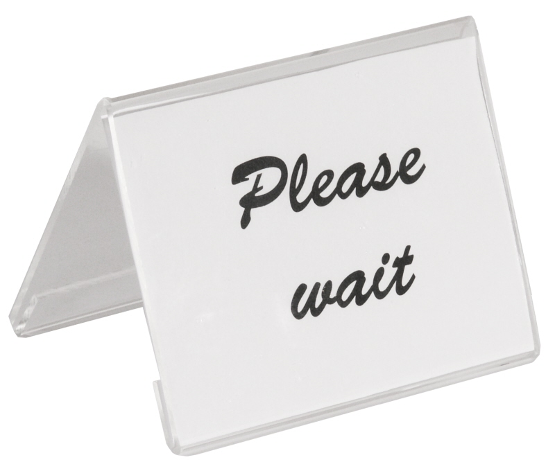 Aufsteller, klein, Acryl, 10,5 x 8 cm