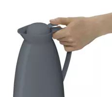 Isolierkanne Alfi ECO, Inhalt: 1,0 ltr., Farbe: Stormy Grey mattiert