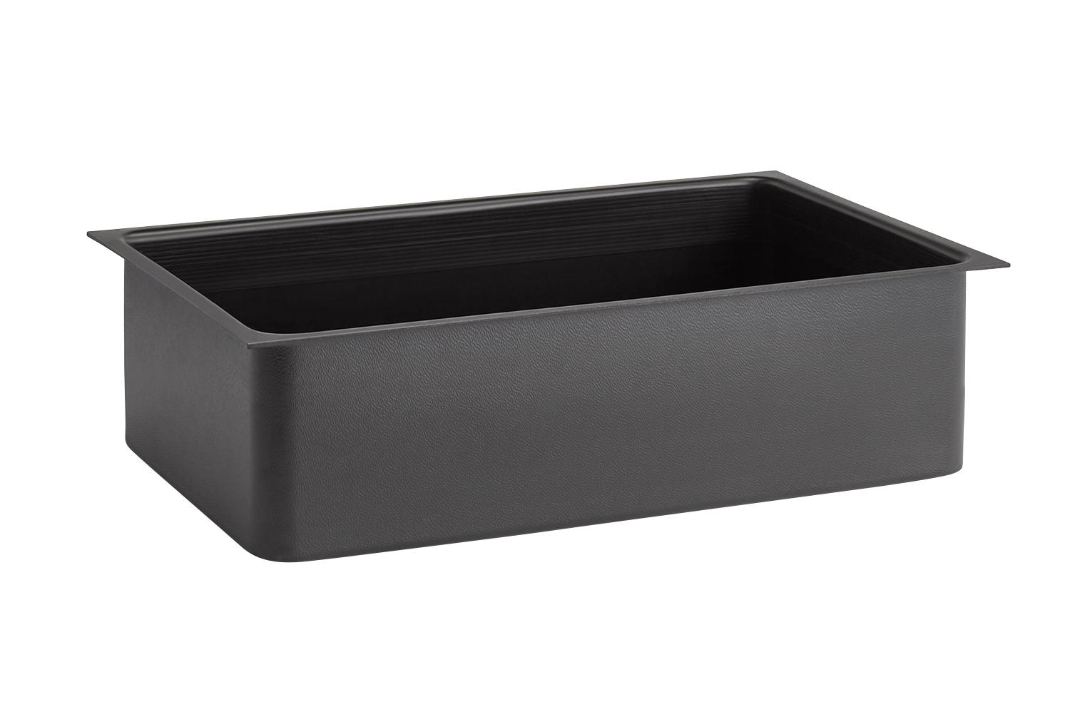 GN 1/1 Einsatz VALO, Polystyrol schwarz, für Artikel 14002, 51,5 x 31 x 14 cm