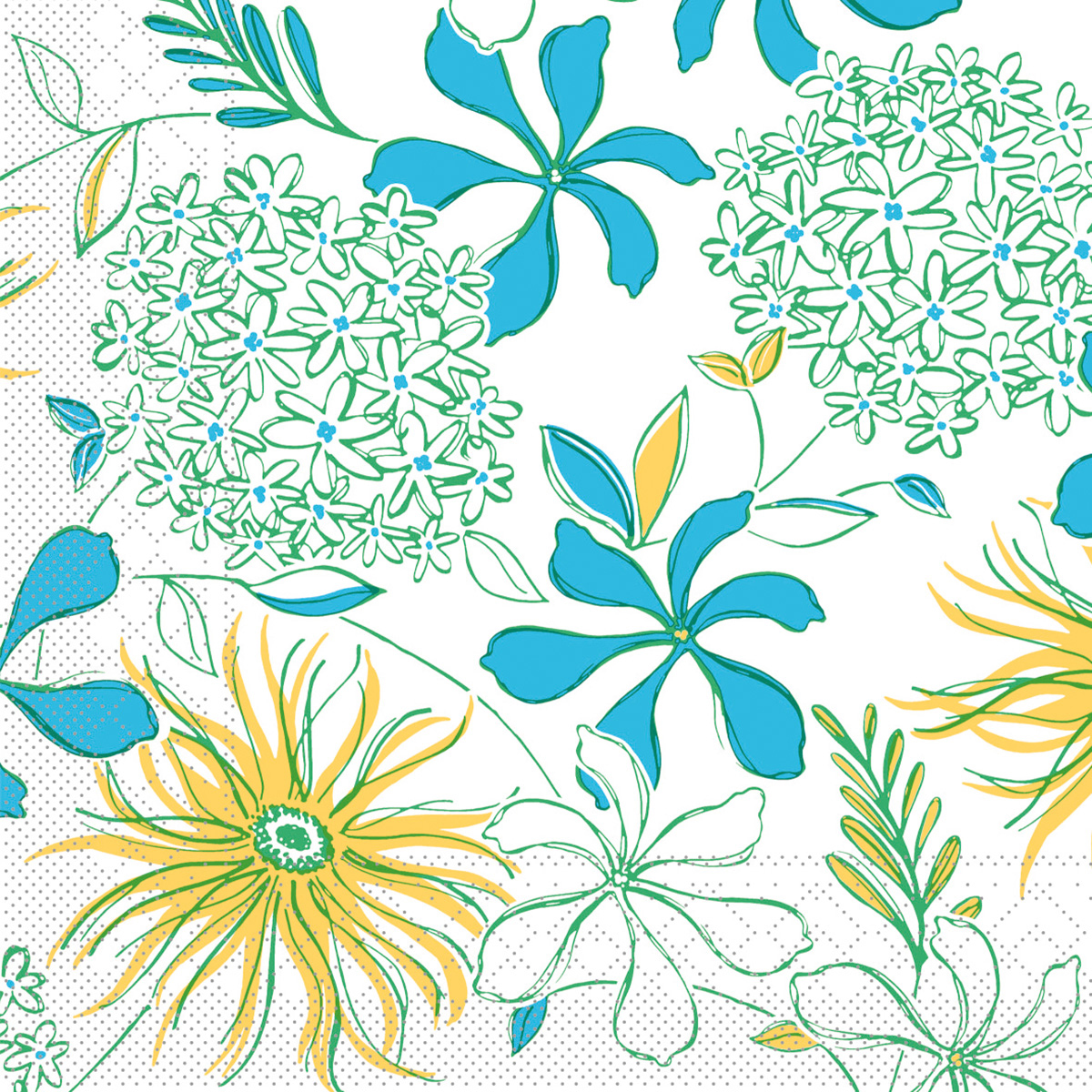 Servietten - Frühjahrsmotiv HILDE Tissue