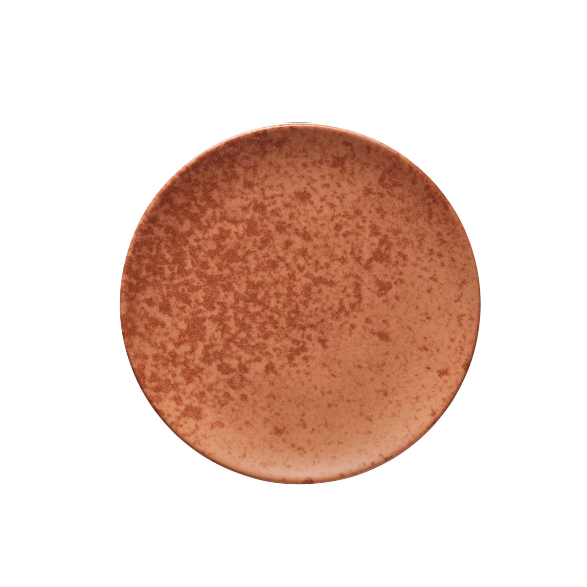 Bauscher, Sandstone : Dekor 425946 Orange - Teller flach coup rund 23 cm