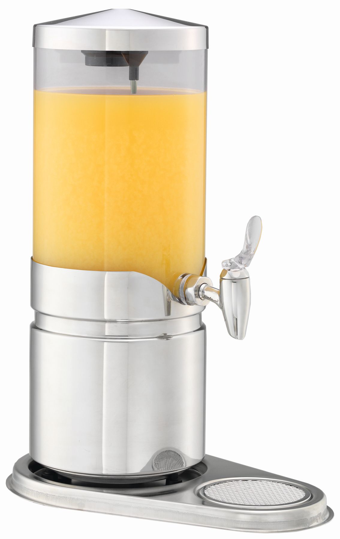 ELEGANCE Saftkanne Aktiv, 5 ltr., Deckelrührsystem, Edelstahl, L: 370 mm, B: 235 mm, H: 495 mm