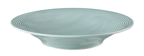 Seltmann Weiden, Beat : Arktisblau - Suppenteller rund mit Relief, 22,5 cm/ 0,4 ltr.