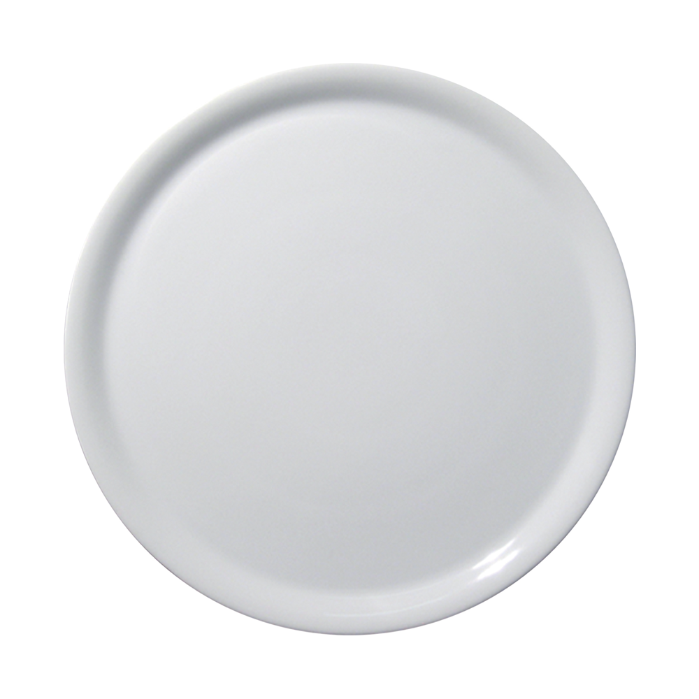 Saturnia, Napoli - Pizzateller rund, uni, weiß, 35 cm