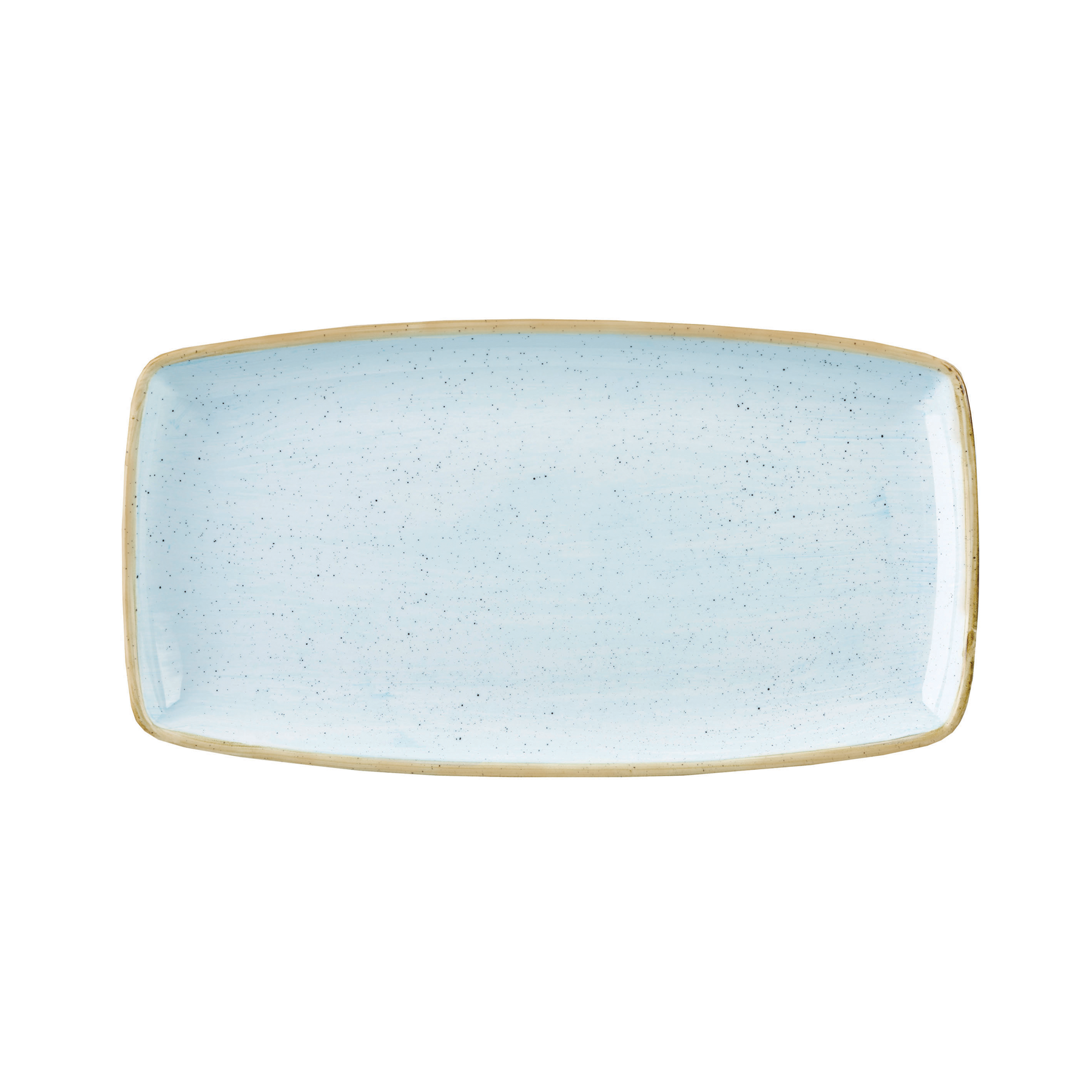 Churchill, Stonecast : Duck Egg Blue - Platte rechteckig, 34,5 x 18,5 cm
