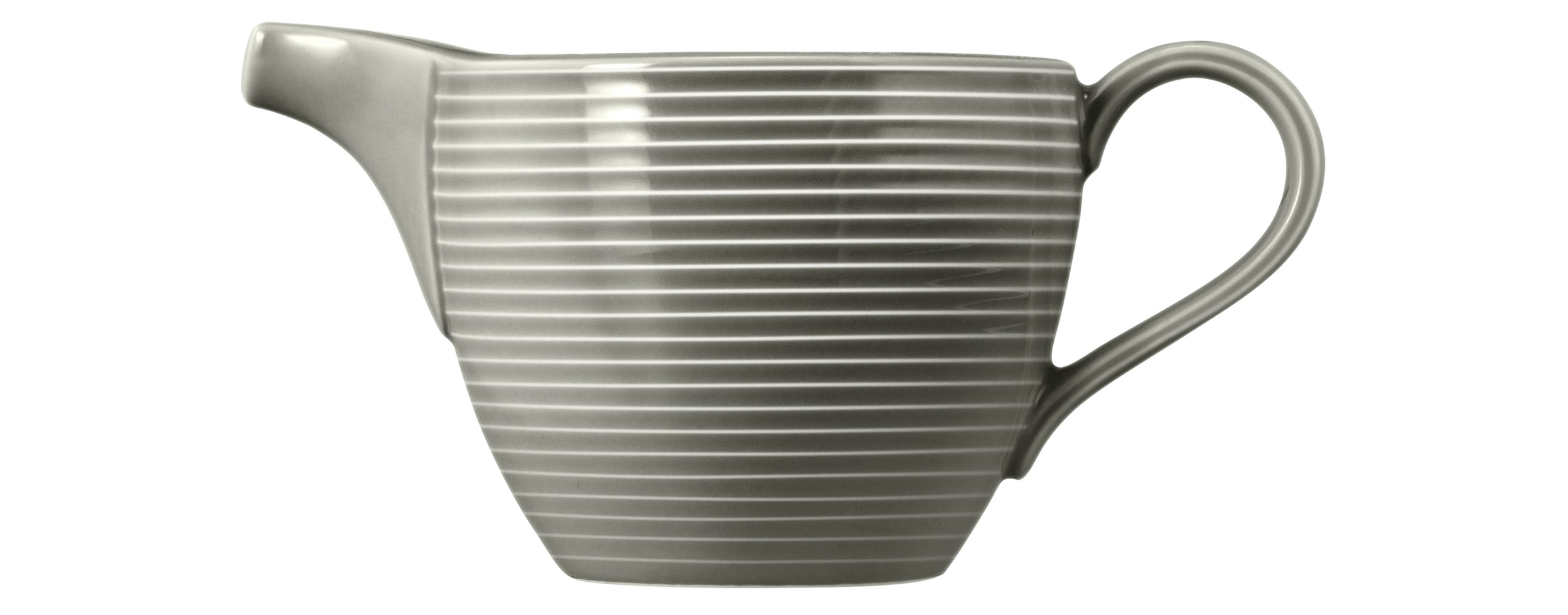 Seltmann Weiden, Beat : Perlgrau - Milchkännchen mit Relief, 0,29 ltr.