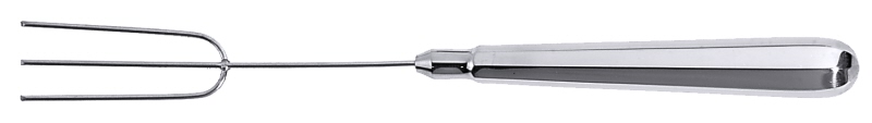 Pralinen-Tunkgabel 3 ZINKEN, EdSt., 1,8 cm, L: 21 cm