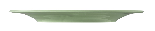 Seltmann Weiden, Beat : Salbeigrün - Frühstücksteller rund mit Relief, 23 cm