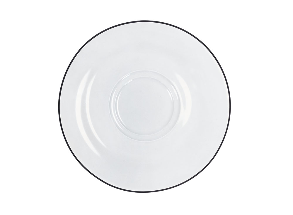 Kahla, Pronto Line : Pure Black - Untertasse 16 cm