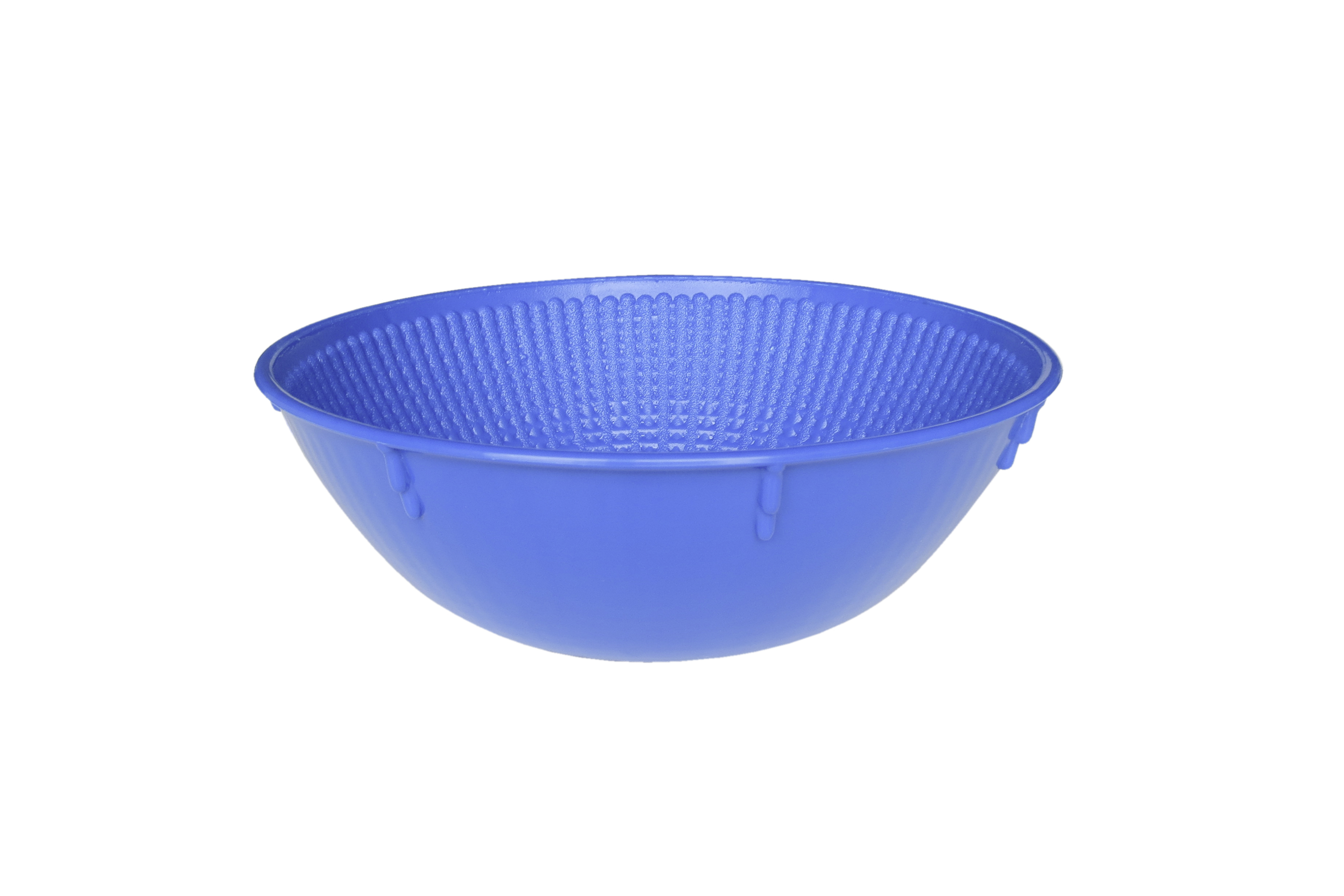 Brotform 1500 g. rund, PP - Farbe blau