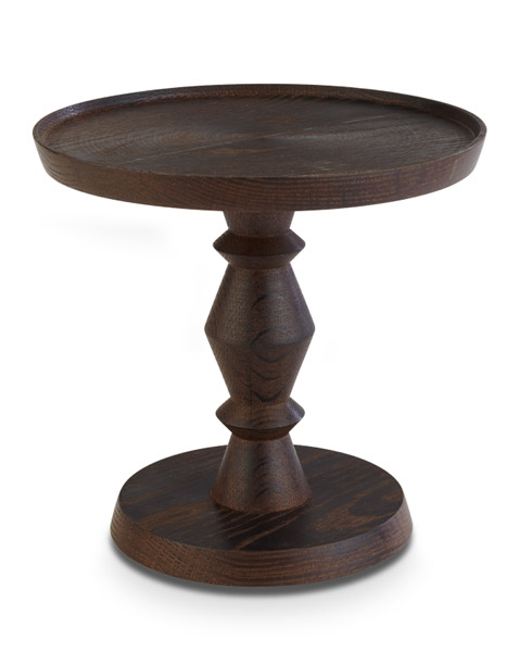 Ständer APS PLUS TILES D: 21 / 15 cm, H: 20 cm Holz, Eiche, dunkel